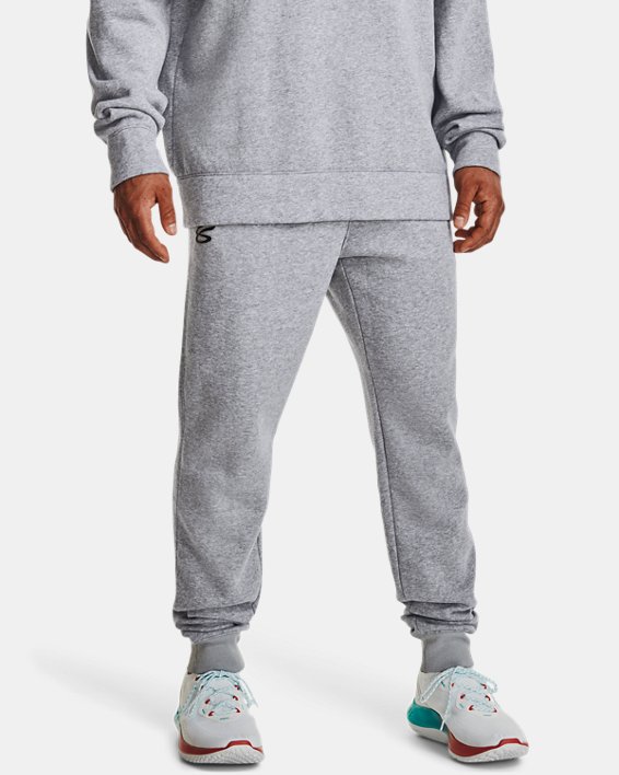 Men's Curry Fleece Sweatpants in Gray image number 0